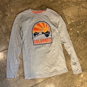 Colorado long sleeve tee, Kastlfel gray, S